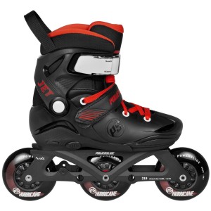 Powerslide Jet Pro adj. Inline Skates Kinder Schwarz | OUH-904751