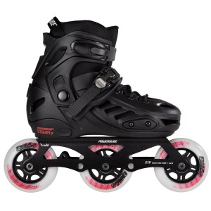 Powerslide Khaan Junior Pro adj. Inline Skates Kinder Schwarz | UYM-530269