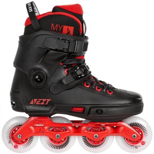 Powerslide Next 80 Inline Skates Herren Schwarz Rot | DWZ-871942