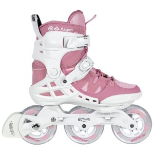 Powerslide Phuzion Argon 100 Inline Skates Damen Weiß Rosa | VAU-546320