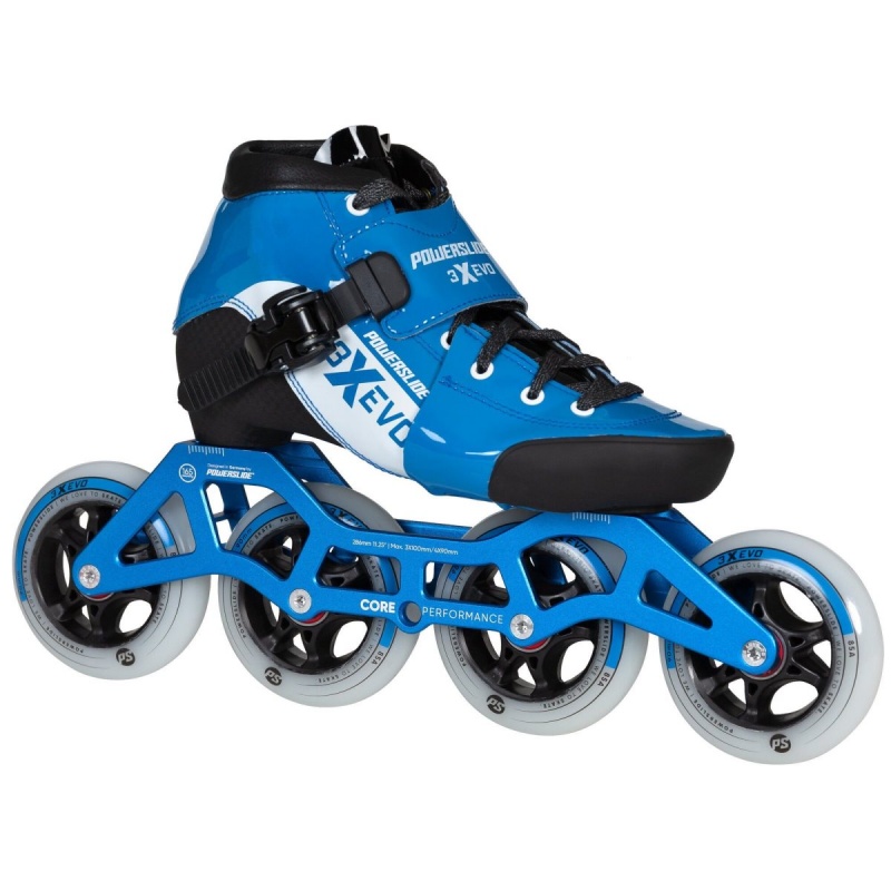 Powerslide 3X adj. Evo Inline Skates Kinder Blau | TUM-312489