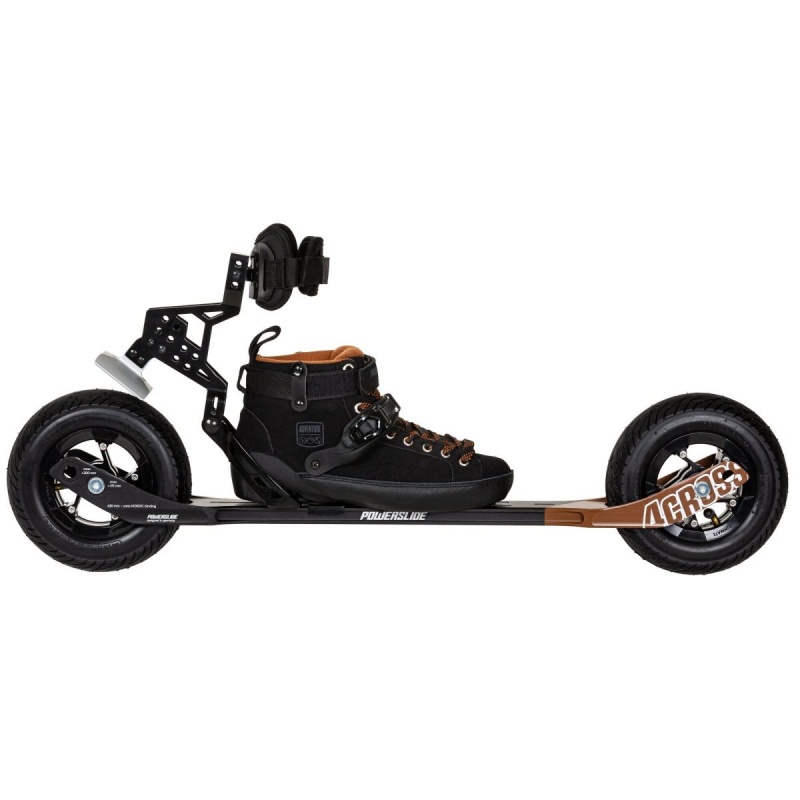 Powerslide 4-Cross 175 Inline Skates Herren Schwarz Braun | EVJ-134798