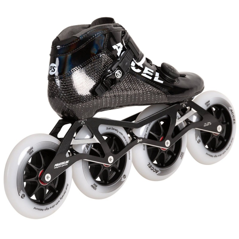 Powerslide ACCEL 110 Inline Skates Herren Schwarz | QCV-178439