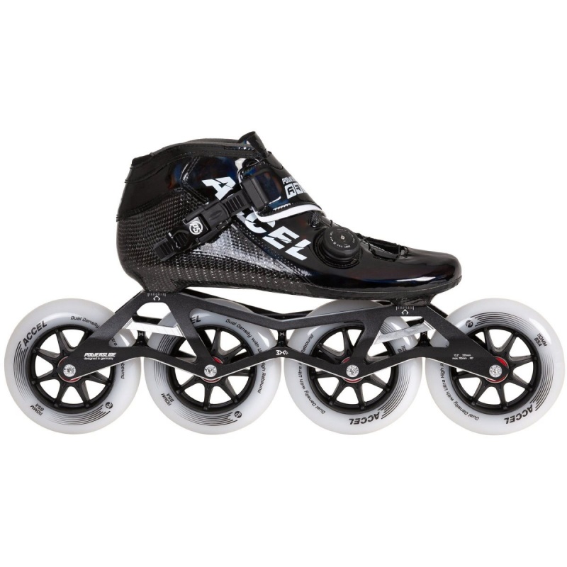 Powerslide ACCEL 110 Inline Skates Herren Schwarz | QCV-178439