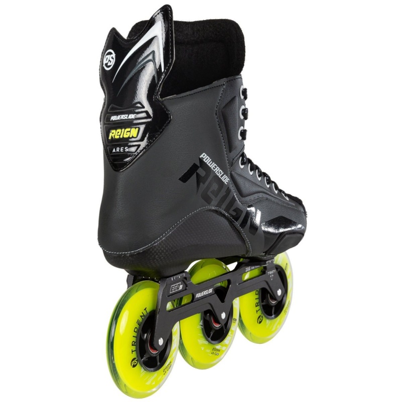 Powerslide Ares 100 Inline Skates Herren Schwarz | TBS-842196