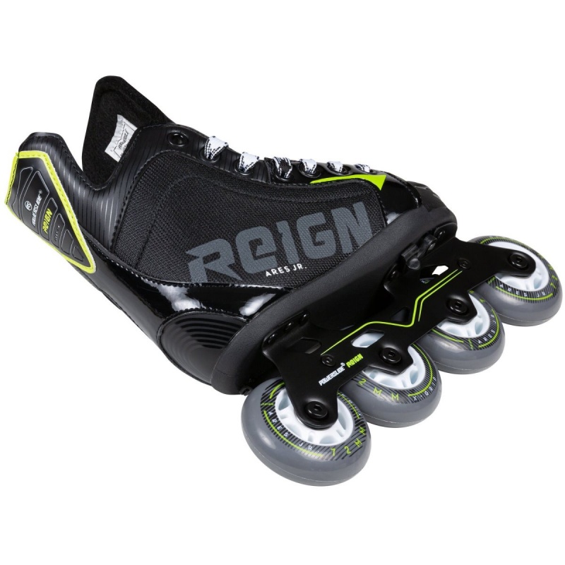 Powerslide Ares Junior adj. Inline Skates Kinder Schwarz | KYX-308592