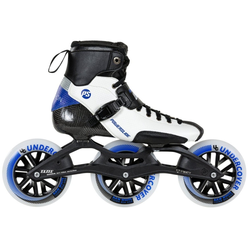 Powerslide Arise Marathon Inline Skates Herren Schwarz Weiß Blau | GQE-659241