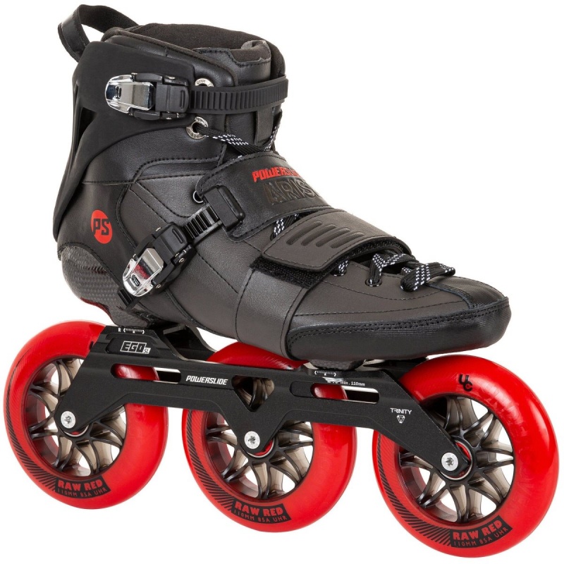 Powerslide Arise SL Inline Skates Herren Schwarz Grau | LZD-197253