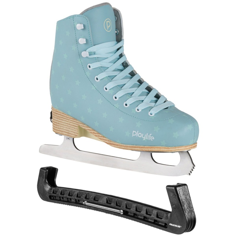 Powerslide Blue Sky adj. Ice Blade Cover bundle Schlittschuhe Unisex Blau | ZGY-706341