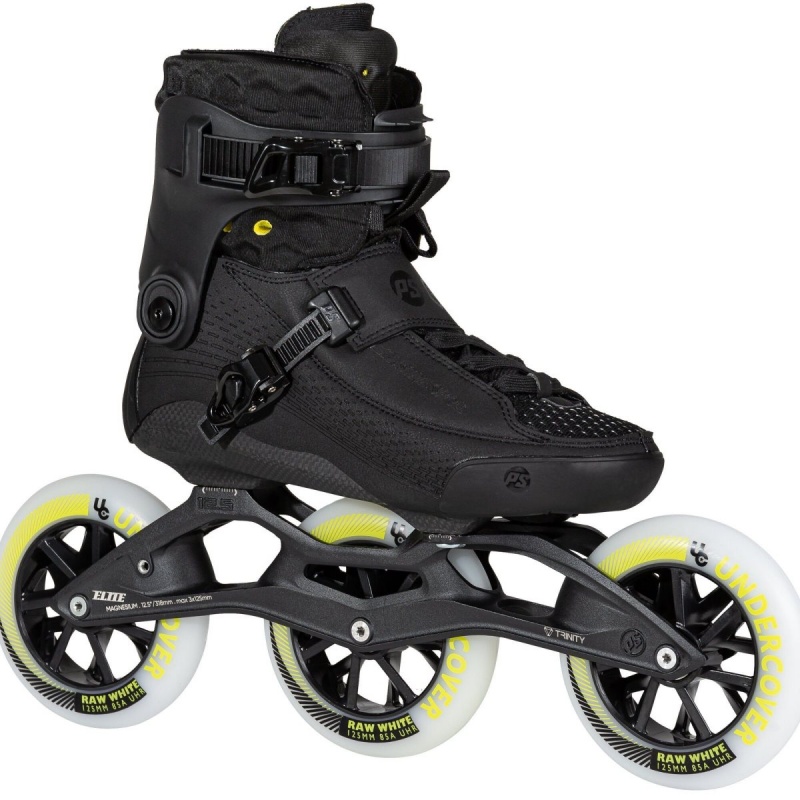 Powerslide Carbon 125 Inline Skates Herren Schwarz | WDV-801235