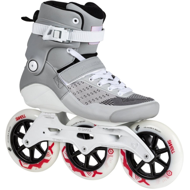 Powerslide City 125 Inline Skates Herren Grau | ALT-829514