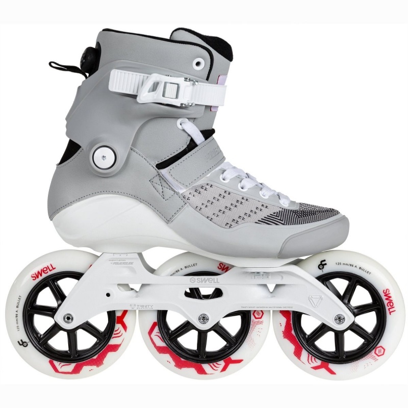 Powerslide City 125 Inline Skates Herren Grau | ALT-829514