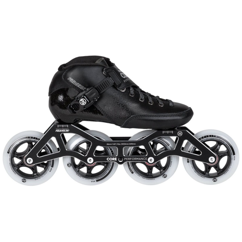 Powerslide Core Performance 4X90 Inline Skates Herren Schwarz | ZXK-028431