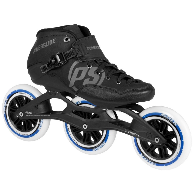 Powerslide Final 125 Inline Skates Herren Schwarz | EGY-947618