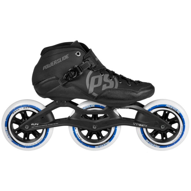 Powerslide Final 125 Inline Skates Herren Schwarz | EGY-947618