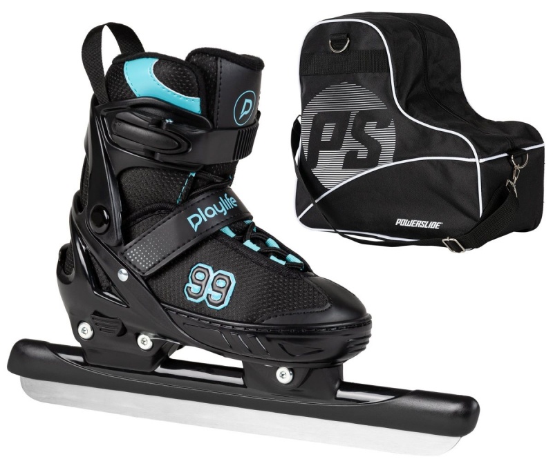 Powerslide Glacier TT adj. Ice Skate Bag bundle Schlittschuhe Unisex | CYQ-638971