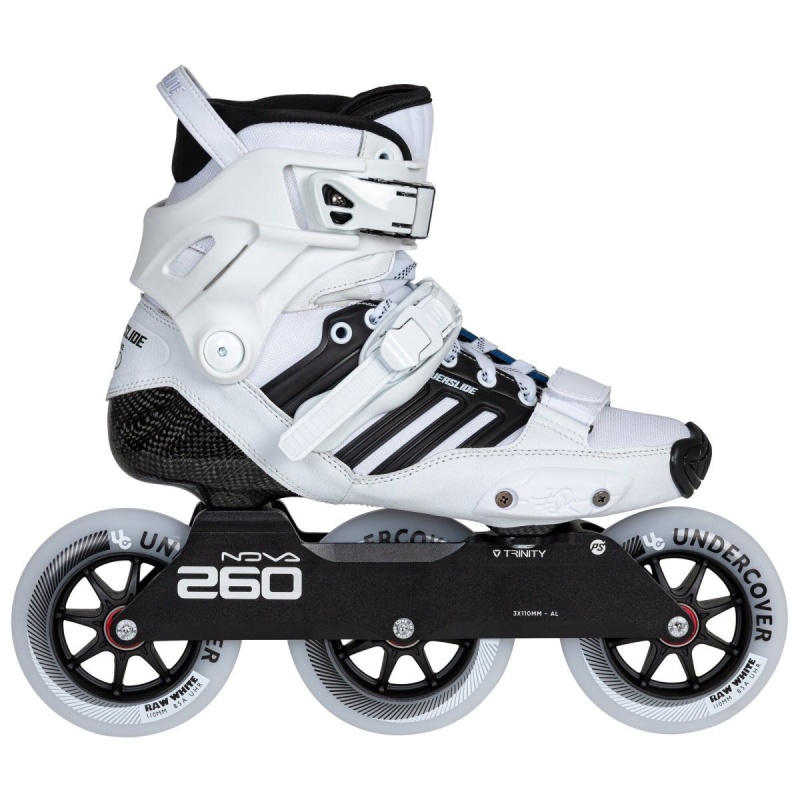 Powerslide HC Evo Pro 110 Inline Skates Herren Weiß Schwarz | RMW-267049