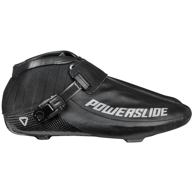 Powerslide ICON Wind TRI wide Boot Inline Skates Herren Schwarz | SUY-860317