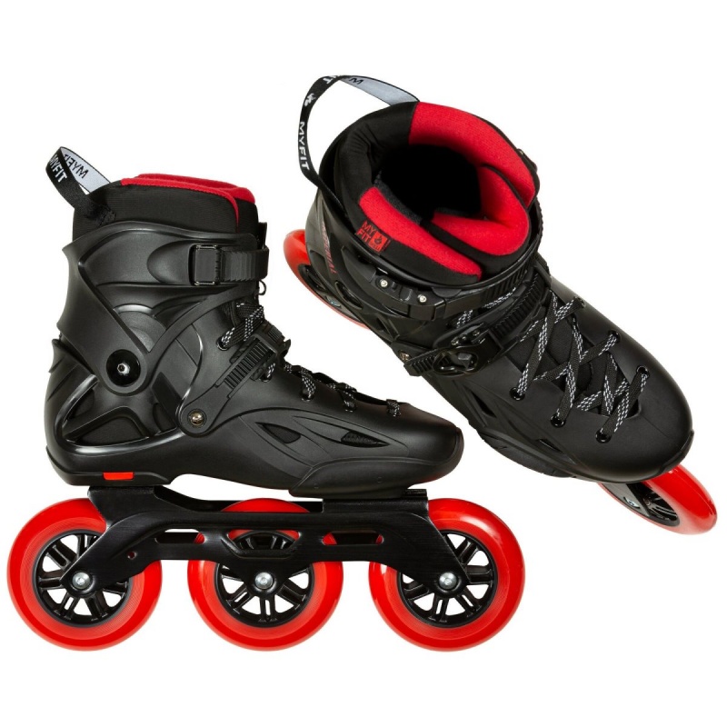 Powerslide Imperial 110 Inline Skates Herren Schwarz Rot | XMO-683251