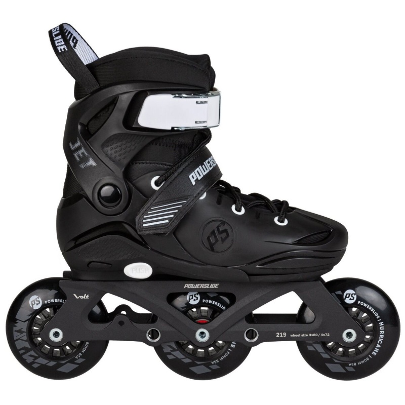 Powerslide Jet Pro adj. Inline Skates Kinder Schwarz | RVC-716094