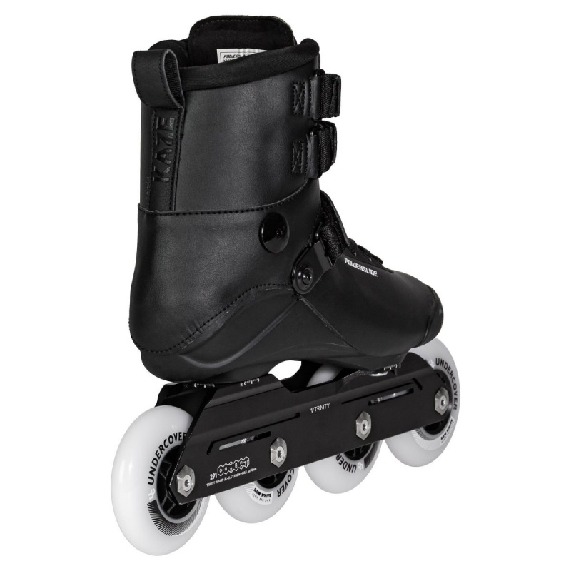 Powerslide Kaze 90 Inline Skates Herren Schwarz | XKQ-301596