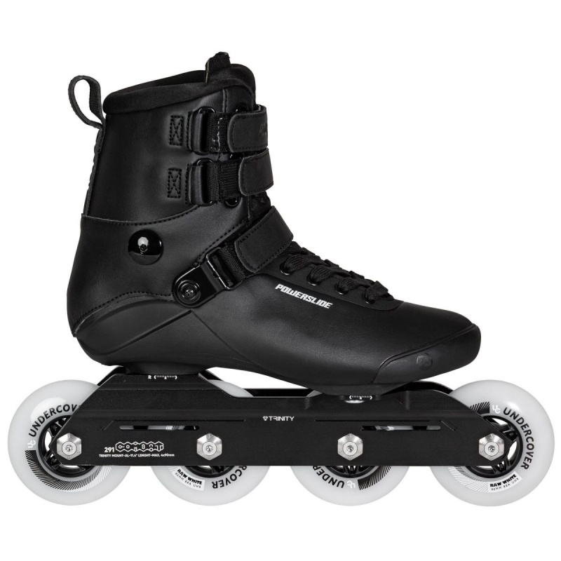 Powerslide Kaze 90 Inline Skates Herren Schwarz | XKQ-301596