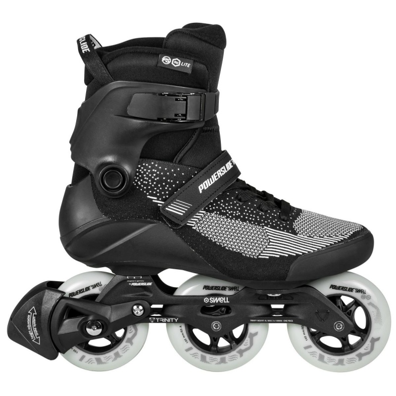 Powerslide Lite 100 Inline Skates Herren Schwarz | XRJ-109284