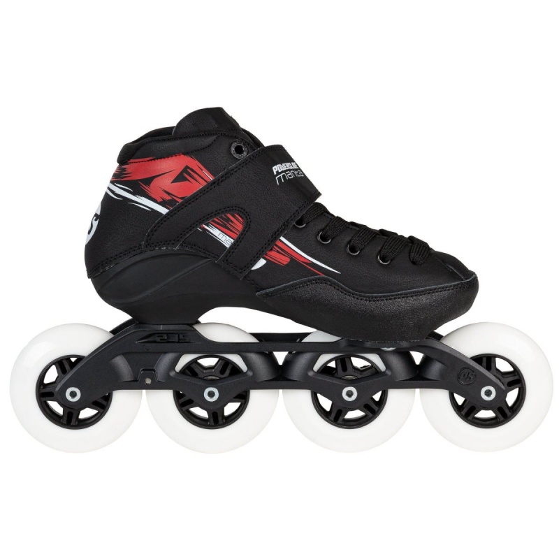 Powerslide Manta Inline Skates Kinder Schwarz Rot | UPA-834297