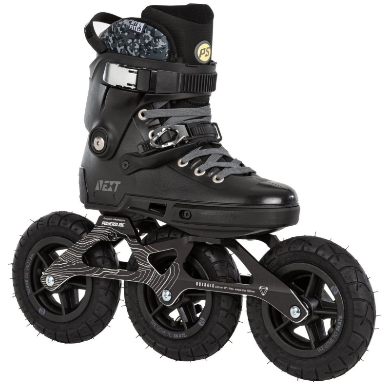 Powerslide Next Outback 150 Inline Skates Herren Schwarz | ATG-961082