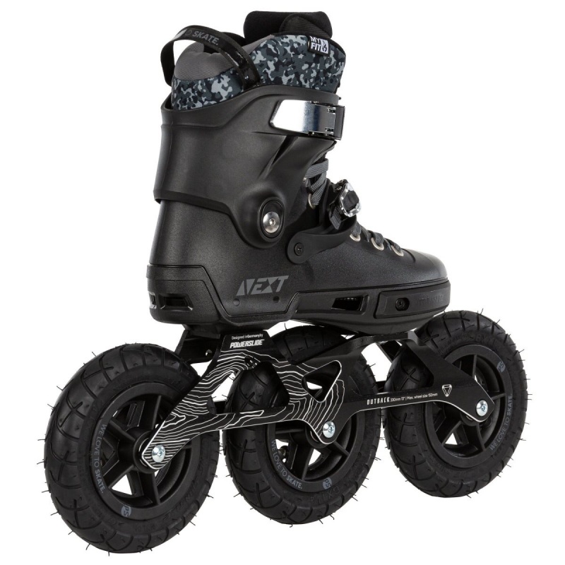 Powerslide Next Outback 150 Inline Skates Herren Schwarz | ATG-961082