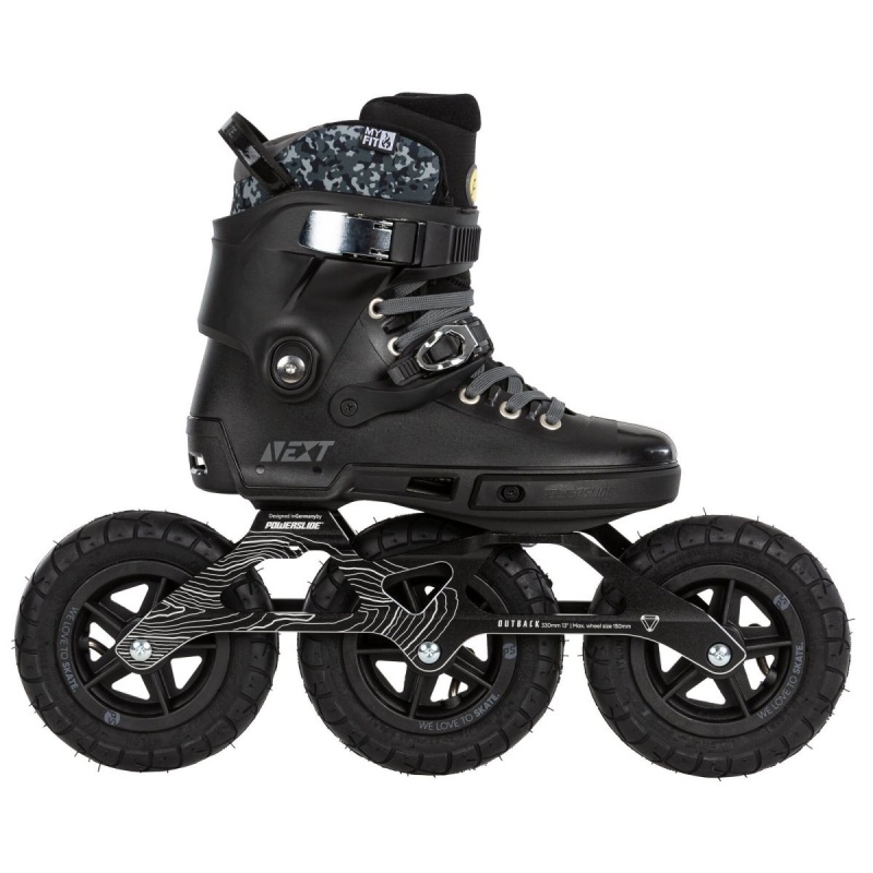 Powerslide Next Outback 150 Inline Skates Herren Schwarz | ATG-961082