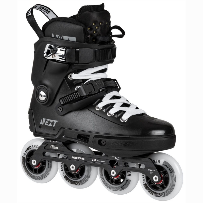 Powerslide Next Pro 80 Inline Skates Herren Schwarz | YWL-302178