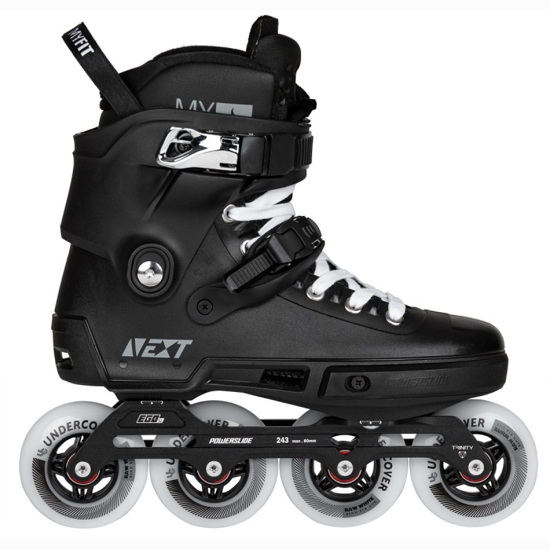 Powerslide Next Pro 80 Inline Skates Herren Schwarz | YWL-302178