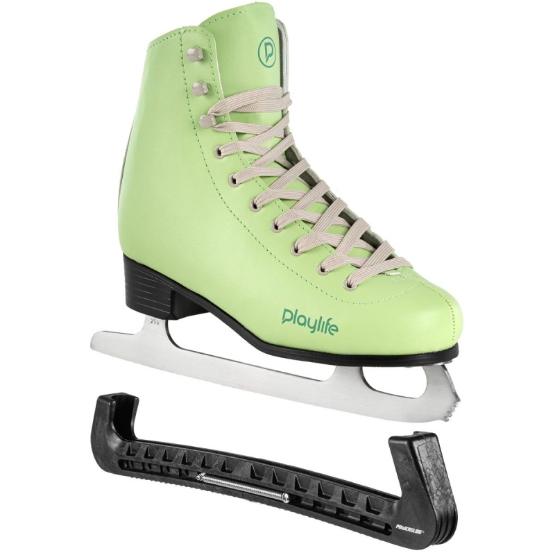 Powerslide PL Klassische Fresh Mint Ice Blade Cover bundle Schlittschuhe Unisex Mintfarben | CUH-340916