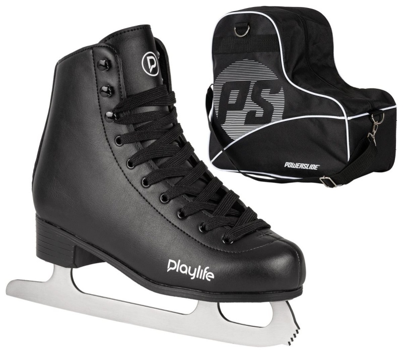 Powerslide PL Klassische Ice Skate Bag bundle Schlittschuhe Unisex Schwarz | NPX-578420