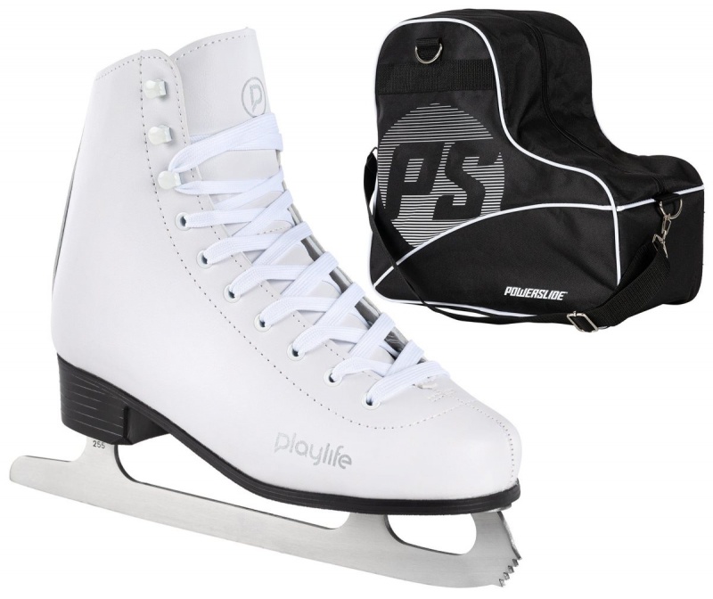 Powerslide PL Klassische Ice Skate Bag bundle Schlittschuhe Unisex Weiß | KES-956207