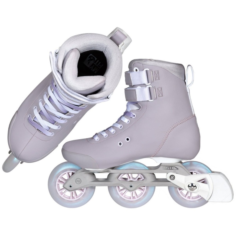 Powerslide Pheme Lilac 100 Inline Skates Damen Helllila | ACM-914702