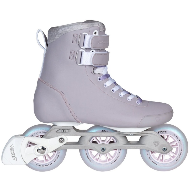 Powerslide Pheme Lilac 100 Inline Skates Damen Helllila | ACM-914702