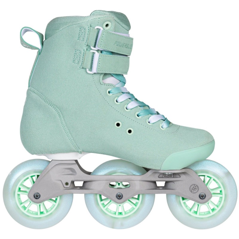 Powerslide Pheme Mint 100 Inline Skates Damen Mintfarben Grün | MTU-458192