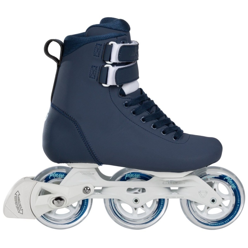 Powerslide Pheme Ocean 100 Inline Skates Damen Navy Blau | KWR-732461