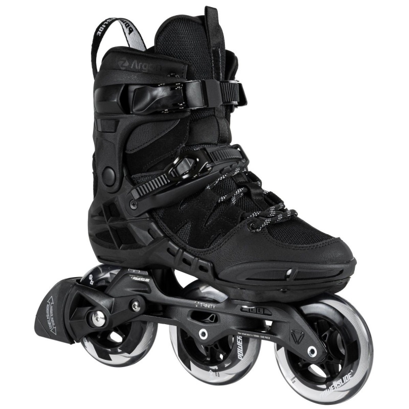 Powerslide Phuzion Argon 100 Inline Skates Herren Schwarz | JFU-239608