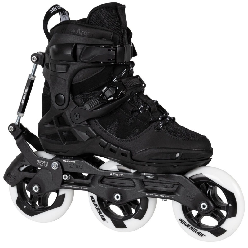 Powerslide Phuzion Argon Syncro 110 Inline Skates Herren Schwarz | IUM-209174