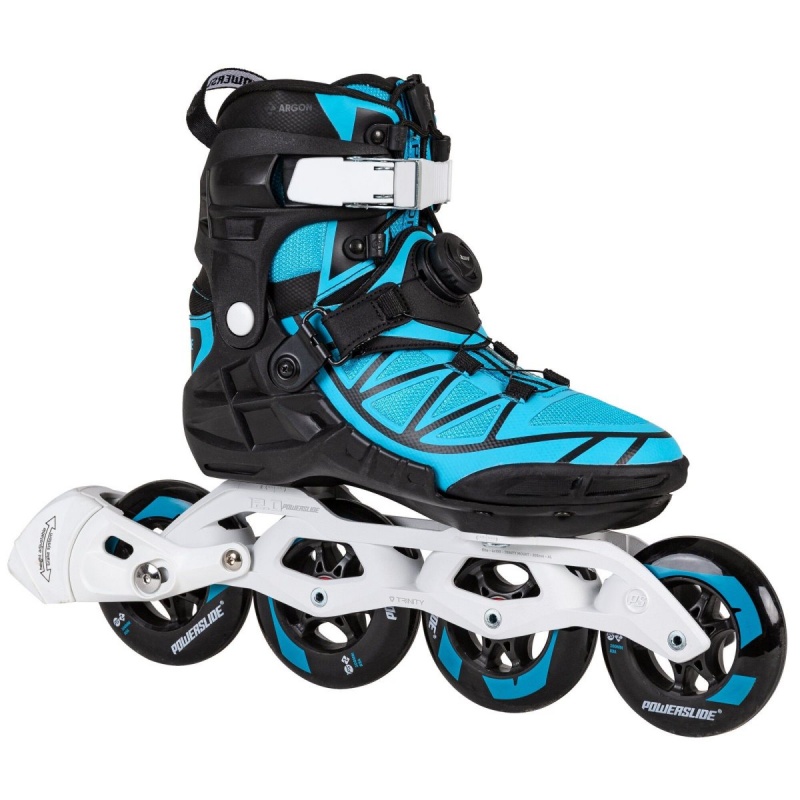 Powerslide Phuzion Argonbird 100 Inline Skates Herren Schwarz Blau | ALJ-125749