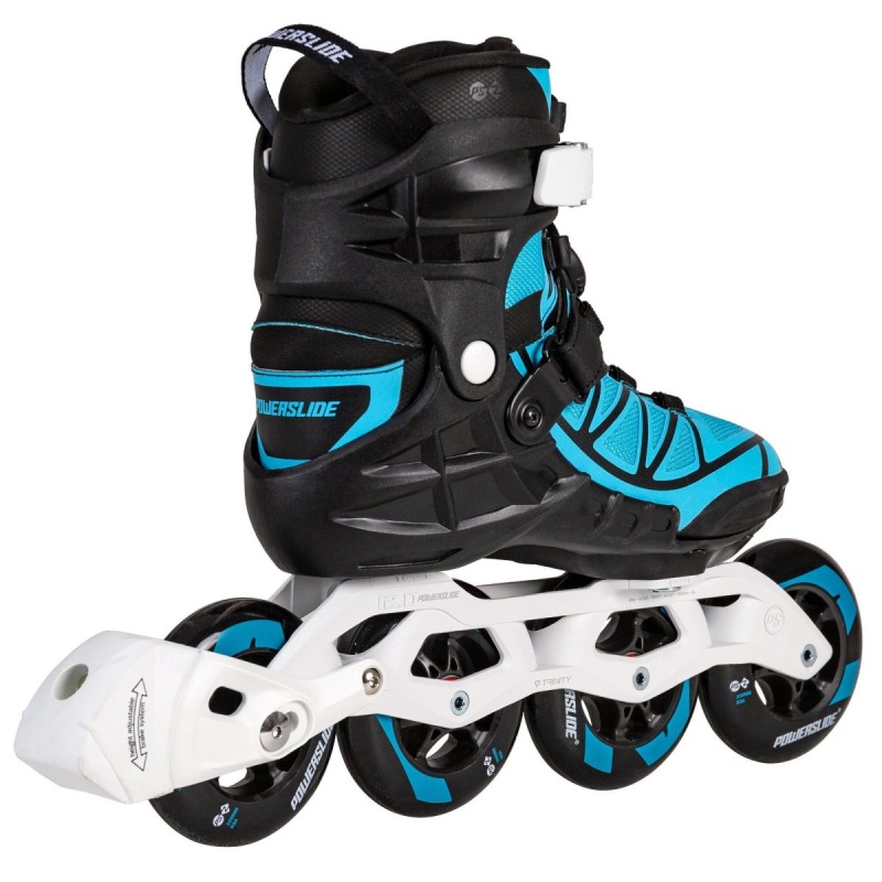 Powerslide Phuzion Argonbird 100 Inline Skates Herren Schwarz Blau | ALJ-125749