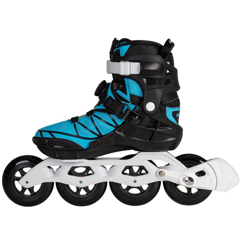 Powerslide Phuzion Argonbird 100 Inline Skates Herren Schwarz Blau | ALJ-125749