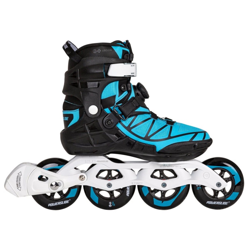 Powerslide Phuzion Argonbird 100 Inline Skates Herren Schwarz Blau | ALJ-125749