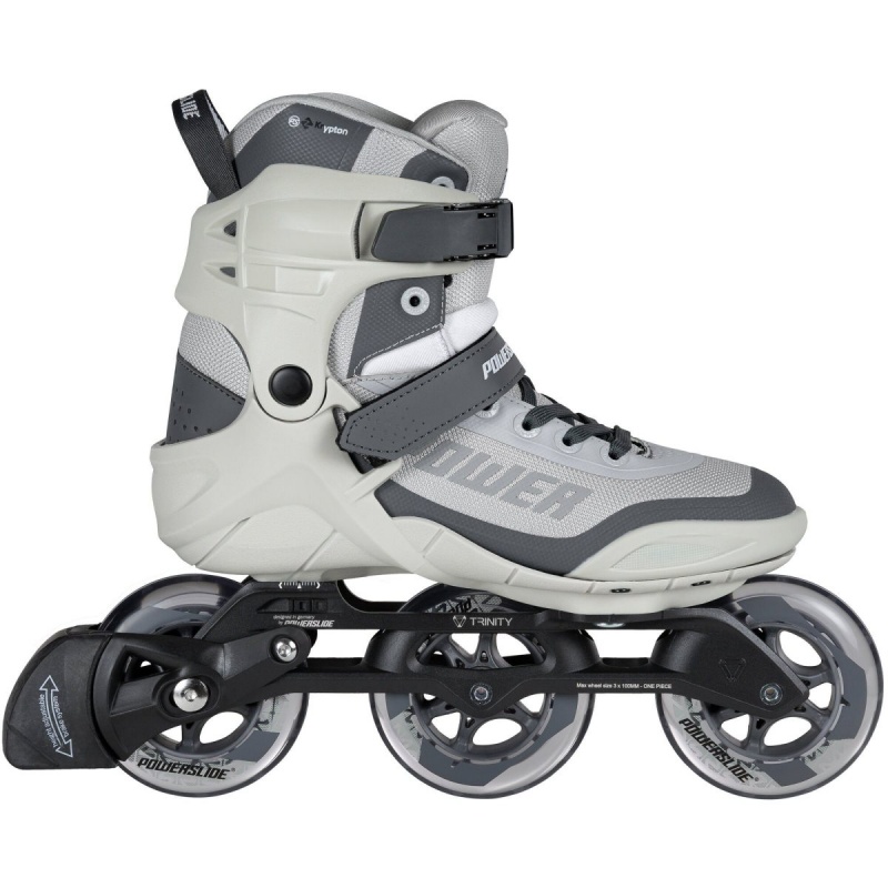 Powerslide Phuzion Krypton 100 Inline Skates Herren Grau | BRG-753814