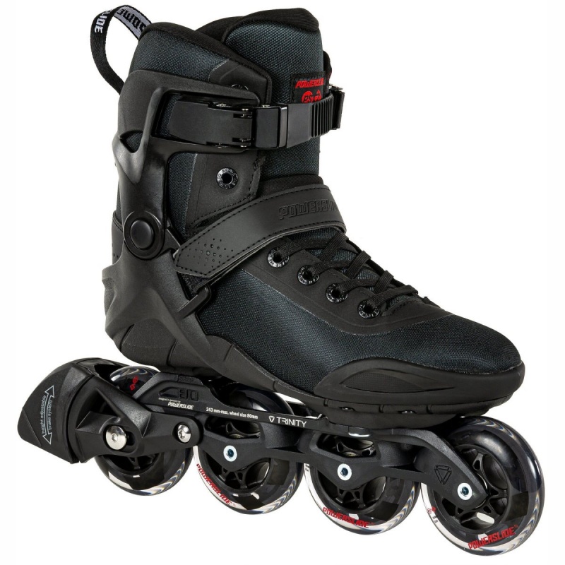 Powerslide Phuzion Radon 80 Inline Skates Herren Schwarz | FNP-809547