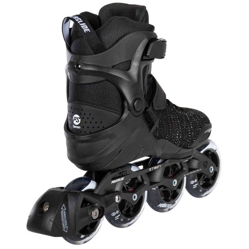 Powerslide Phuzion Xenon 90 Inline Skates Herren Schwarz | HSQ-201946