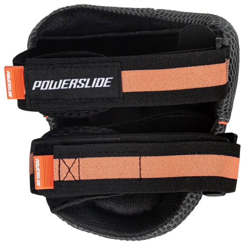 Powerslide Pro Elbow Pad Schutz Herren Grau Türkis | BWE-725094